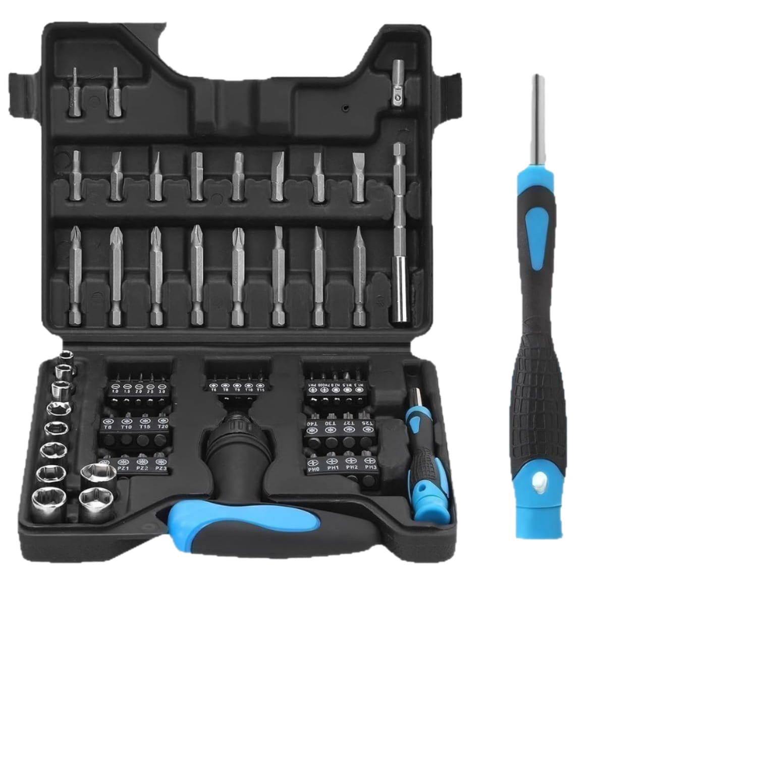 Tool Kit Repair Torx 63pcs Plastic Chrome Versatile