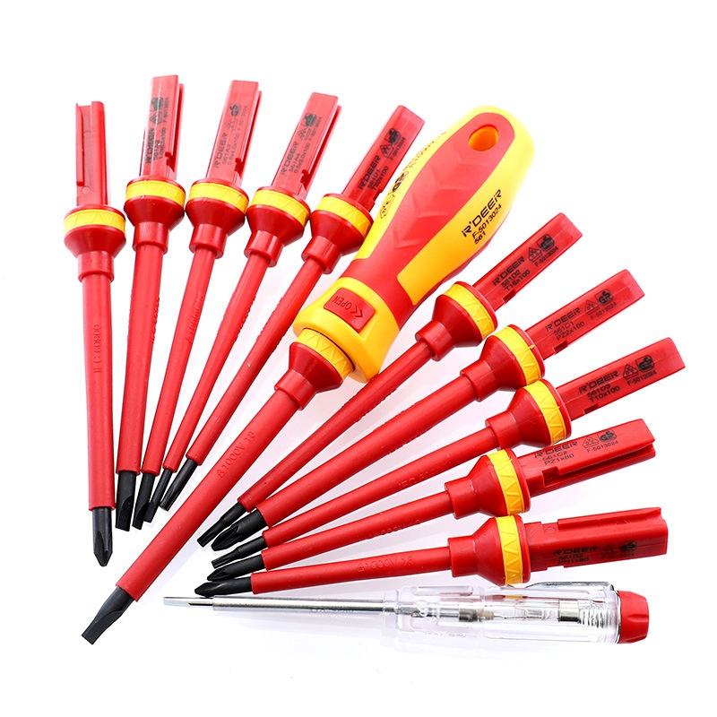 Screwdriver Set Screwdrivers 13-piece 1000V Insulated