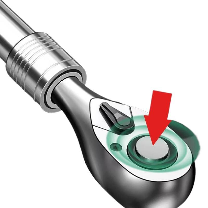 Torque Wrench Socket Ratchet 72-tooth Small