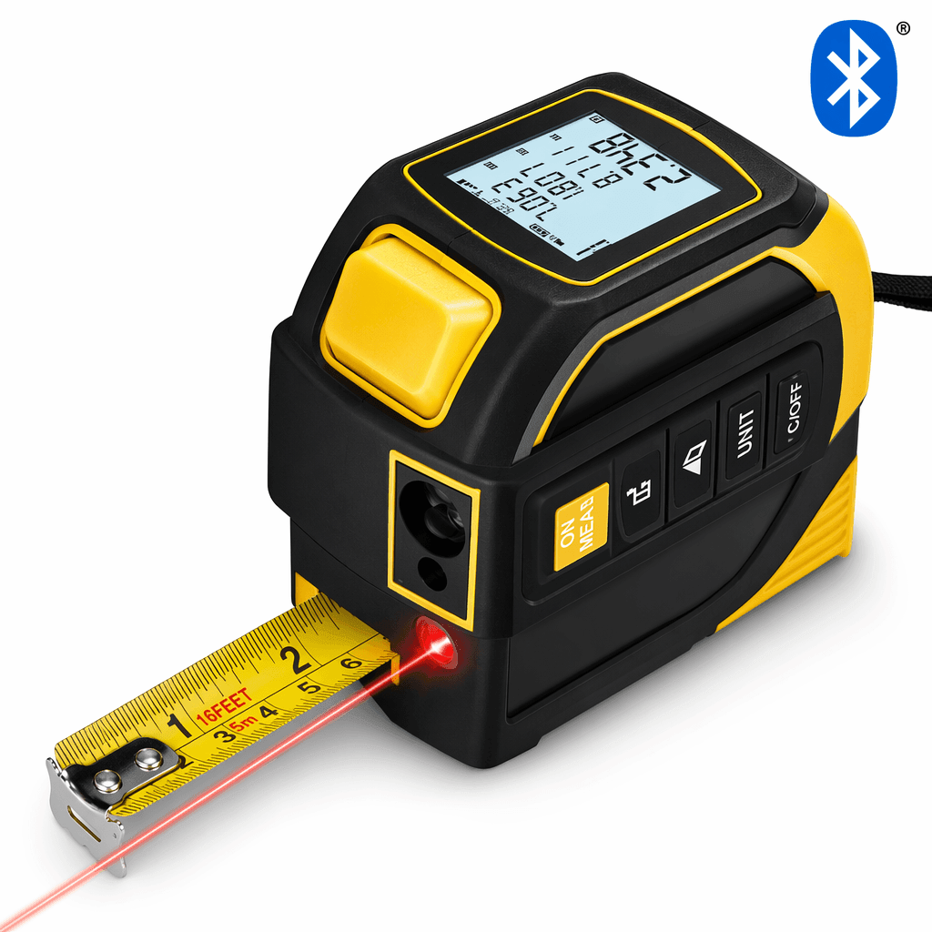 Tape Measure Measuring Level 40m 5m Laser
