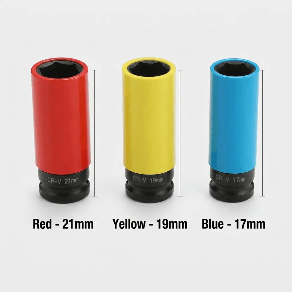 Impact Socket Wheel Lug 1/2 Inch