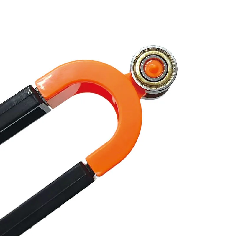 Test Irregular Arc Measuring Elliptical Contour Gauge Multifunctional Ruler with Scale Shaping Tool image 4