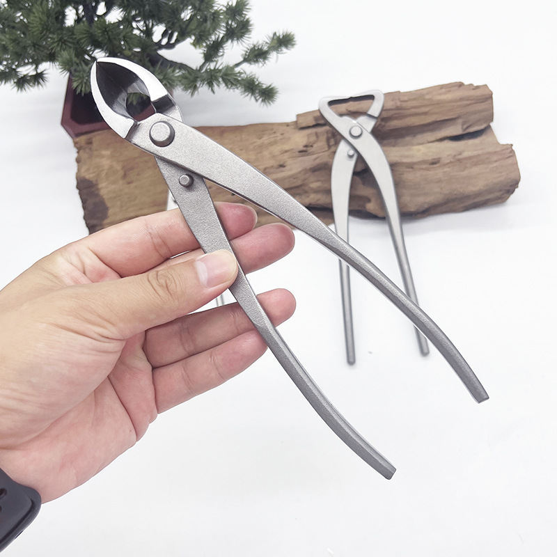 Wholesale Stainless Steel Bonsai Pruning Shears & Concave Cutter Scissors for Garden Trees 1/4 in Customizable ODM/OEM image 2