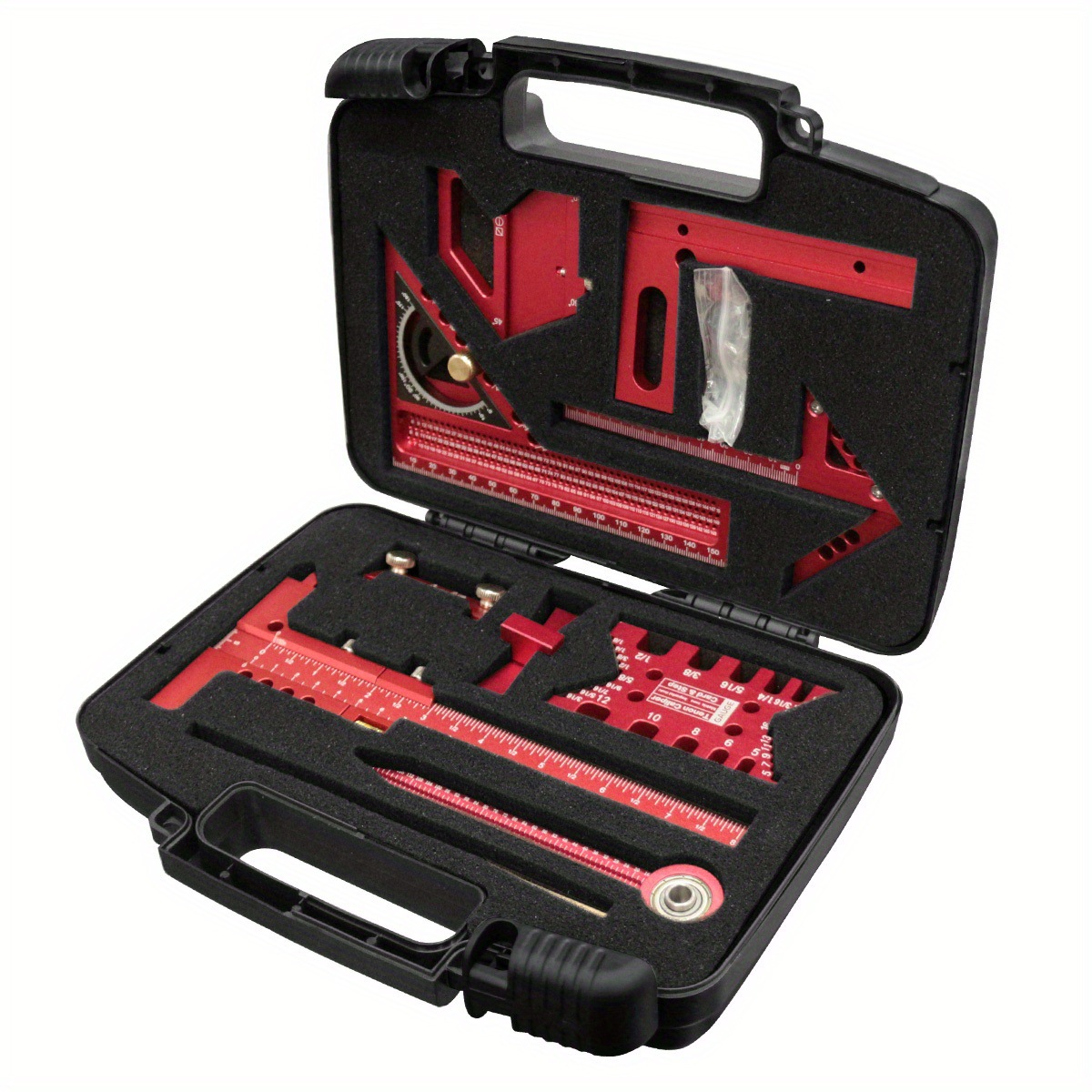 Woodworking Measuring and Project Planning/LAYOUT Kit with Storage Case for Board Joining Made in China image 2
