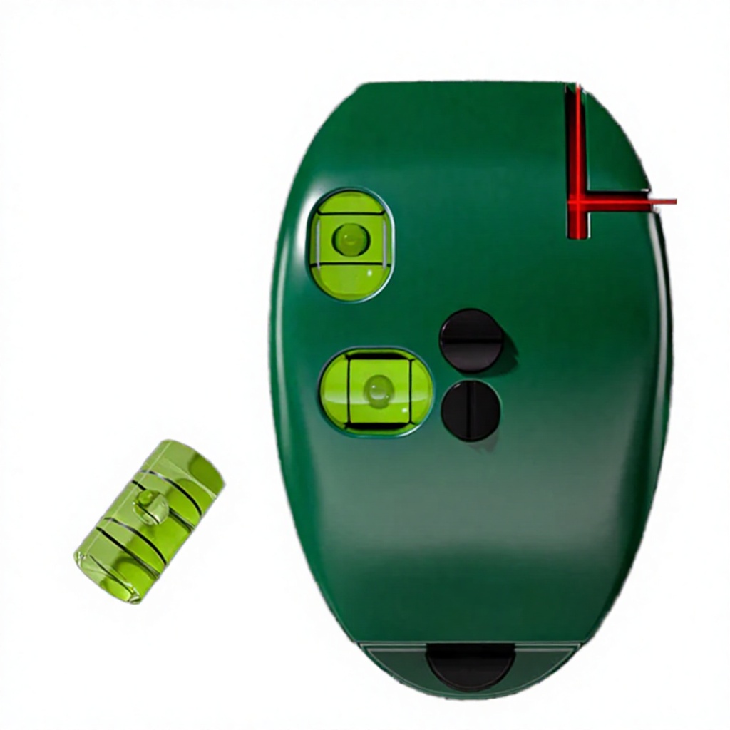 XINGQIU Vertical Mouse Laser Level Infrared Horizontal Line Right Angle Bubble Level 2mm Accuracy Red Laser 20M Long Distance image 4