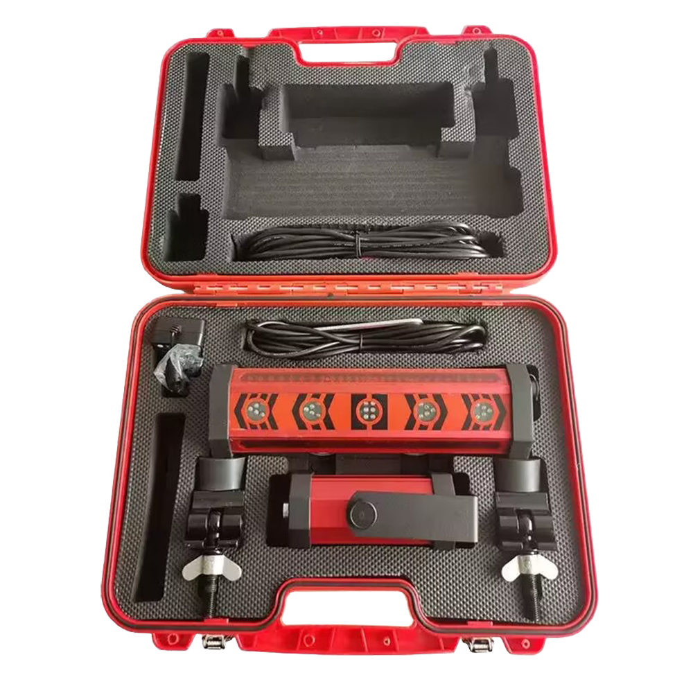 YD380R Red Rotary Laser Detector Remote Machine Control Back Clip Magnet Mount Engineering Level